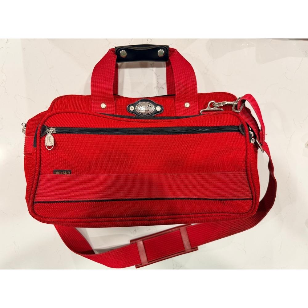 Ricardo Beverly Hills Big Sur Travel Duffle Bag Carry On‎ Weekender Tote Red